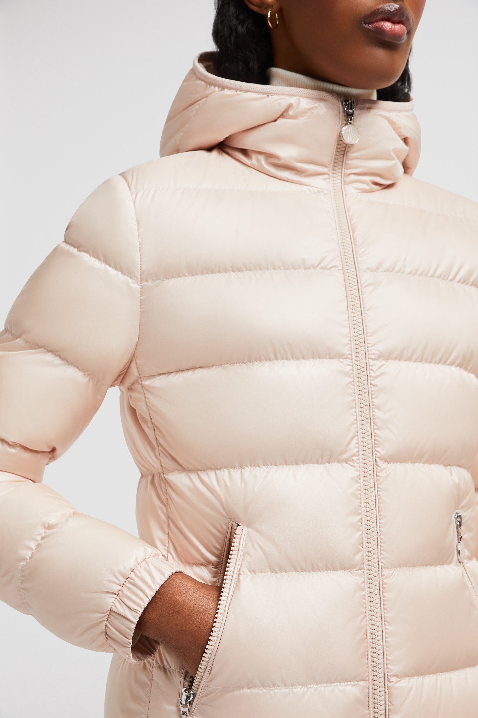 Gles Hooded Short Down Jacket - 6