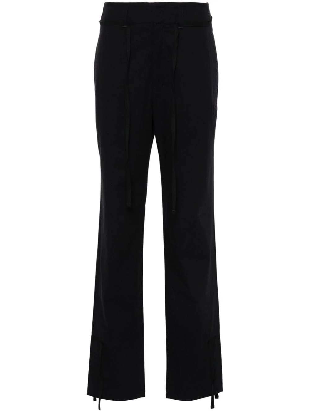 Lemaire Women Cotton Drawstring Trousers - 1