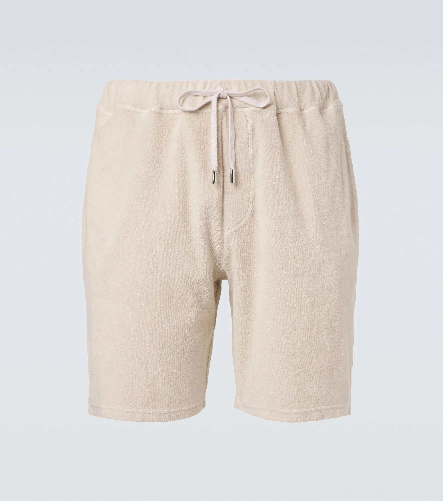 Cotton terry shorts - 1