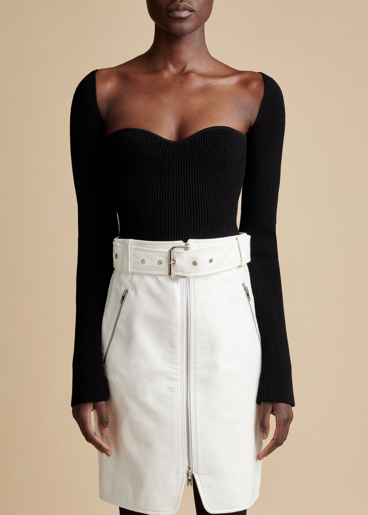 トップス KHAITE MADDY SWEATER KHAITE Maddy ribbed-knit sweater | NET-A-PORTER