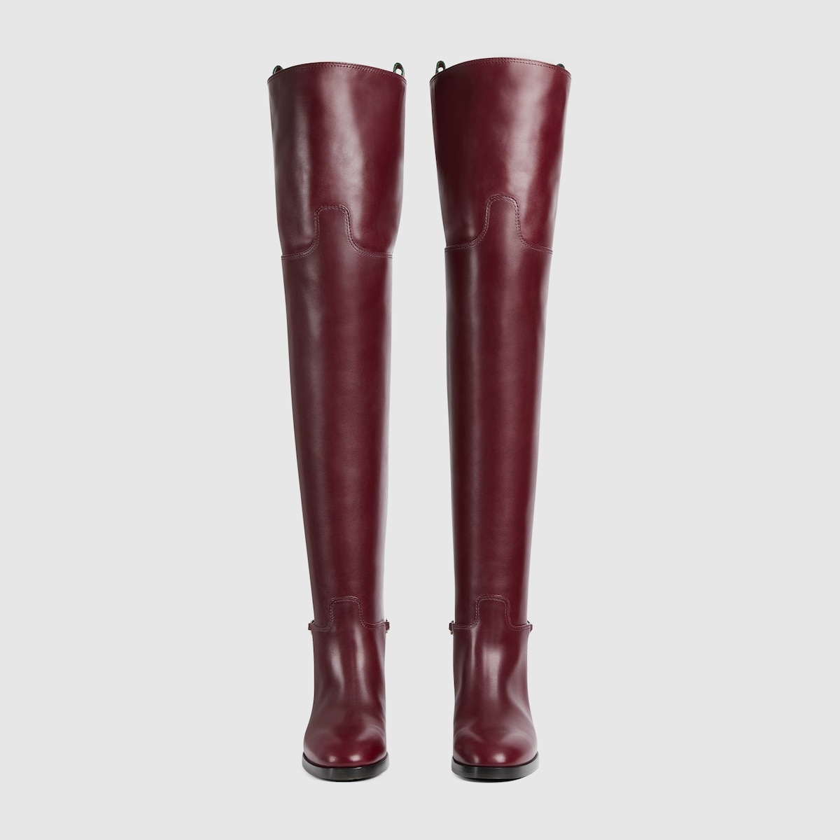 Women's slim Horsebit knee-high boot - 4