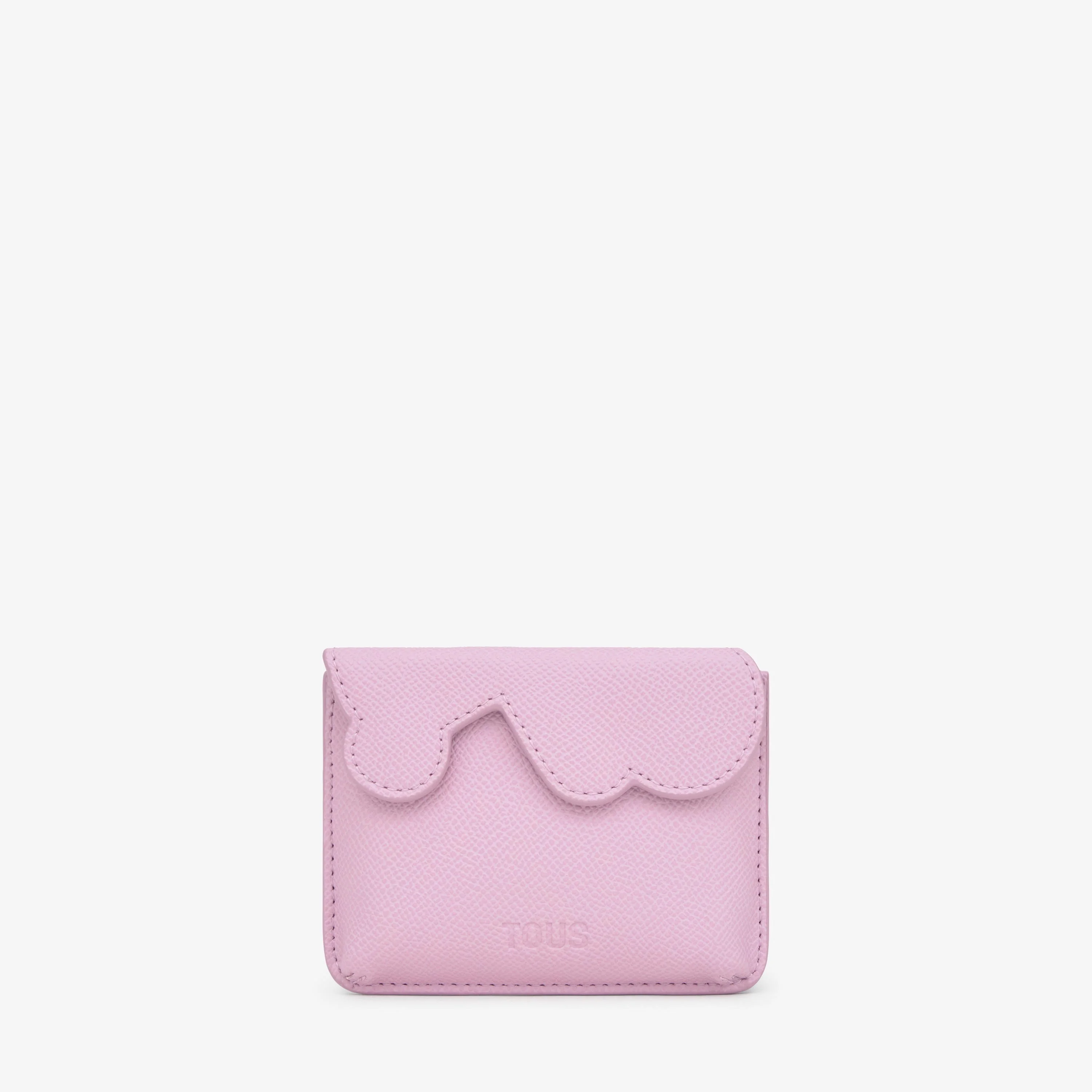 Mauve Change purse-Cardholder TOUS Bear - 1