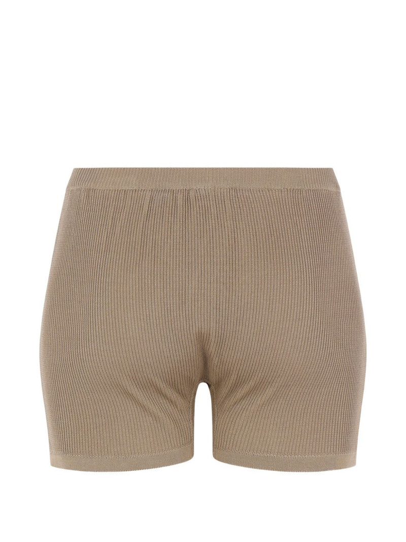 NICCOLÒ PASQUALETTI ribbed shorts outlook