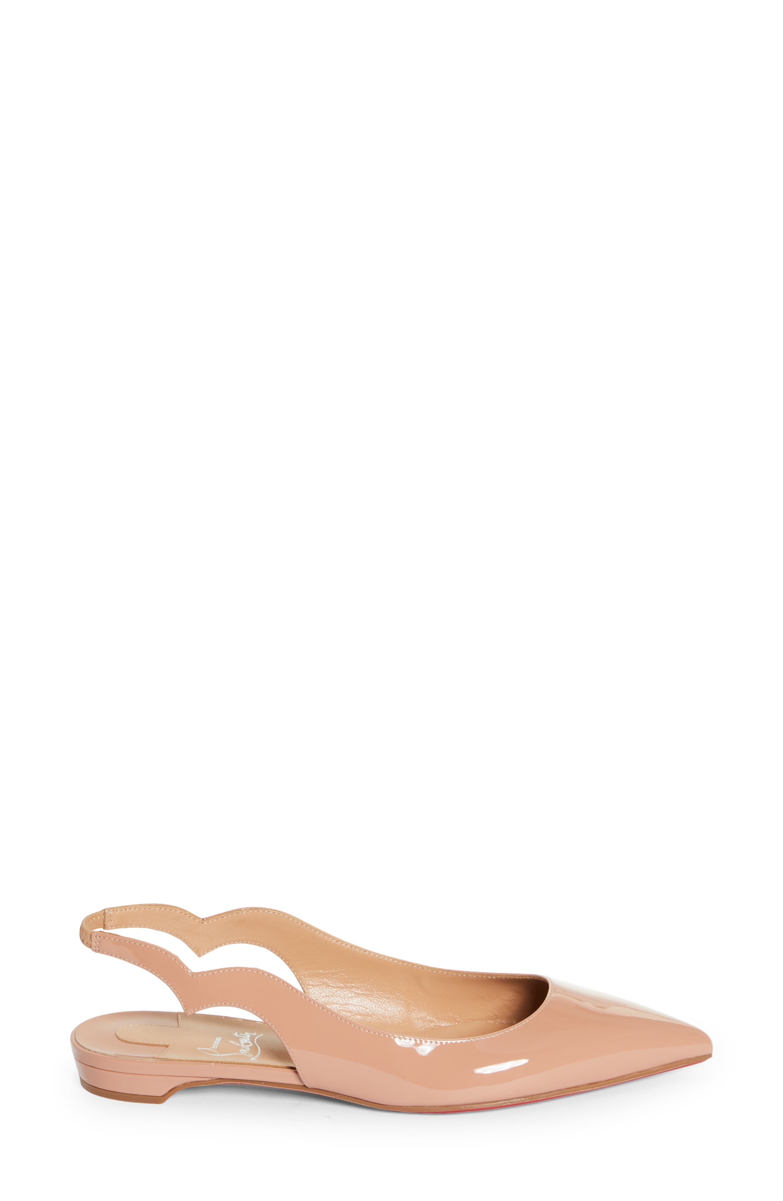 Hot Chickita Pointed Toe Slingback Flat - 3