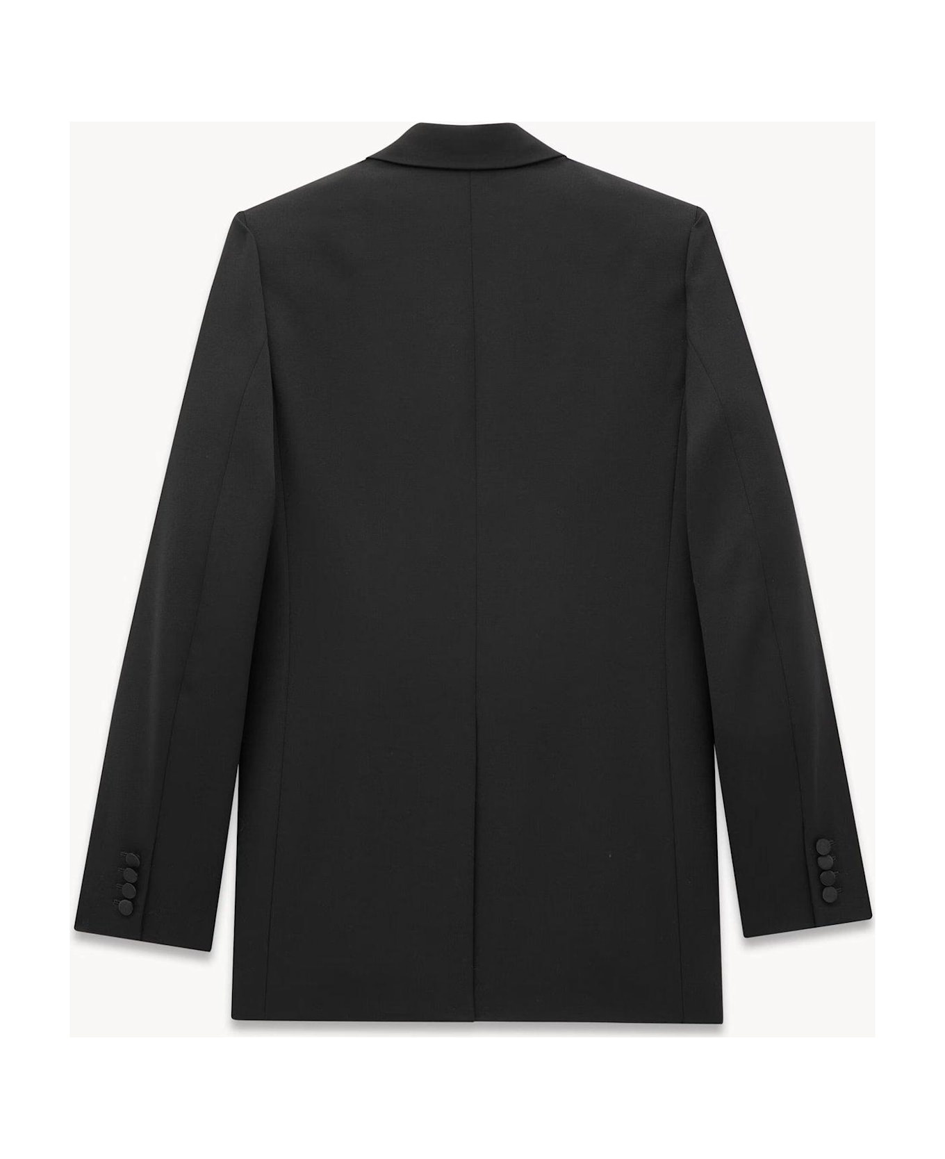 Classic Long-sleeve Tuxedo Blazer - 2