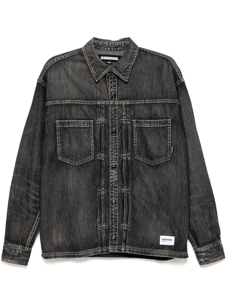 washed denim shirt 1