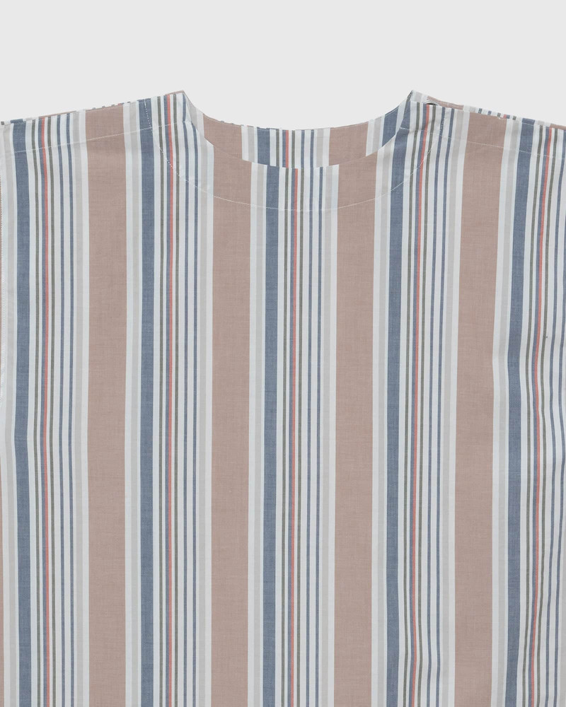 Stave Sleeveless Dress - Organic Cotton Poplin 11