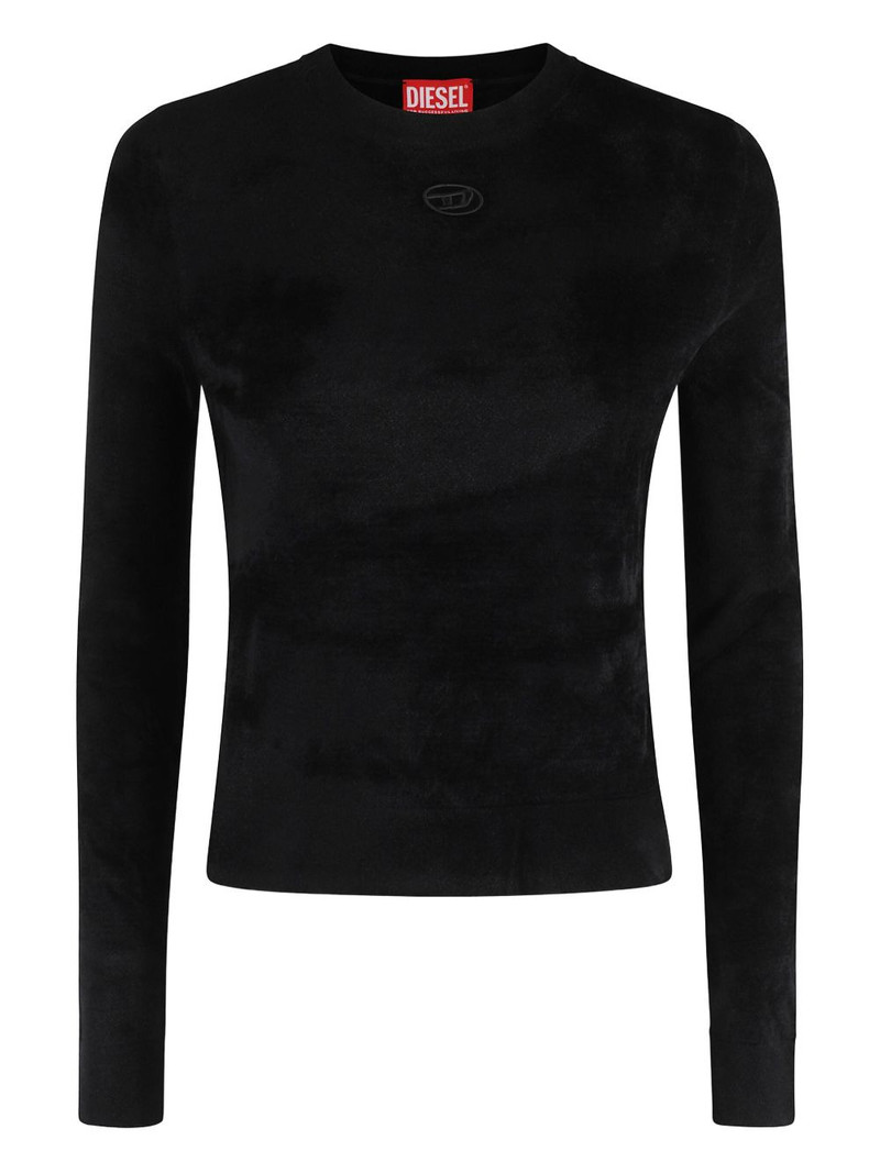 embroidered-logo T-shirt 1