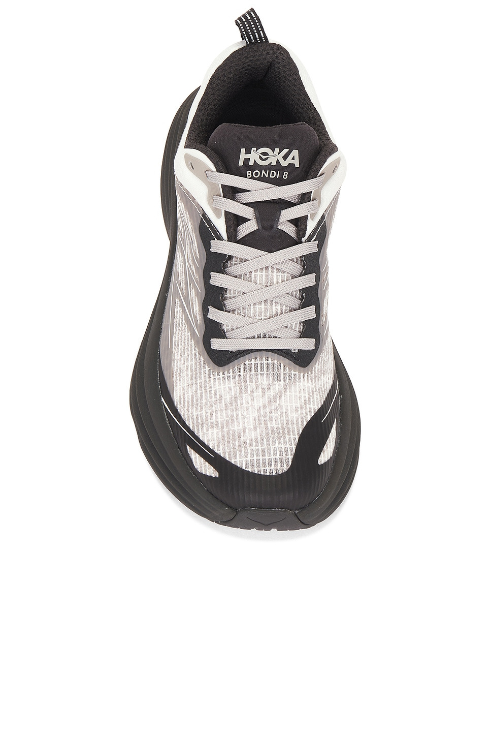 U Bondi 8 Caged Sneaker in Grey & Metallic Silver - 4