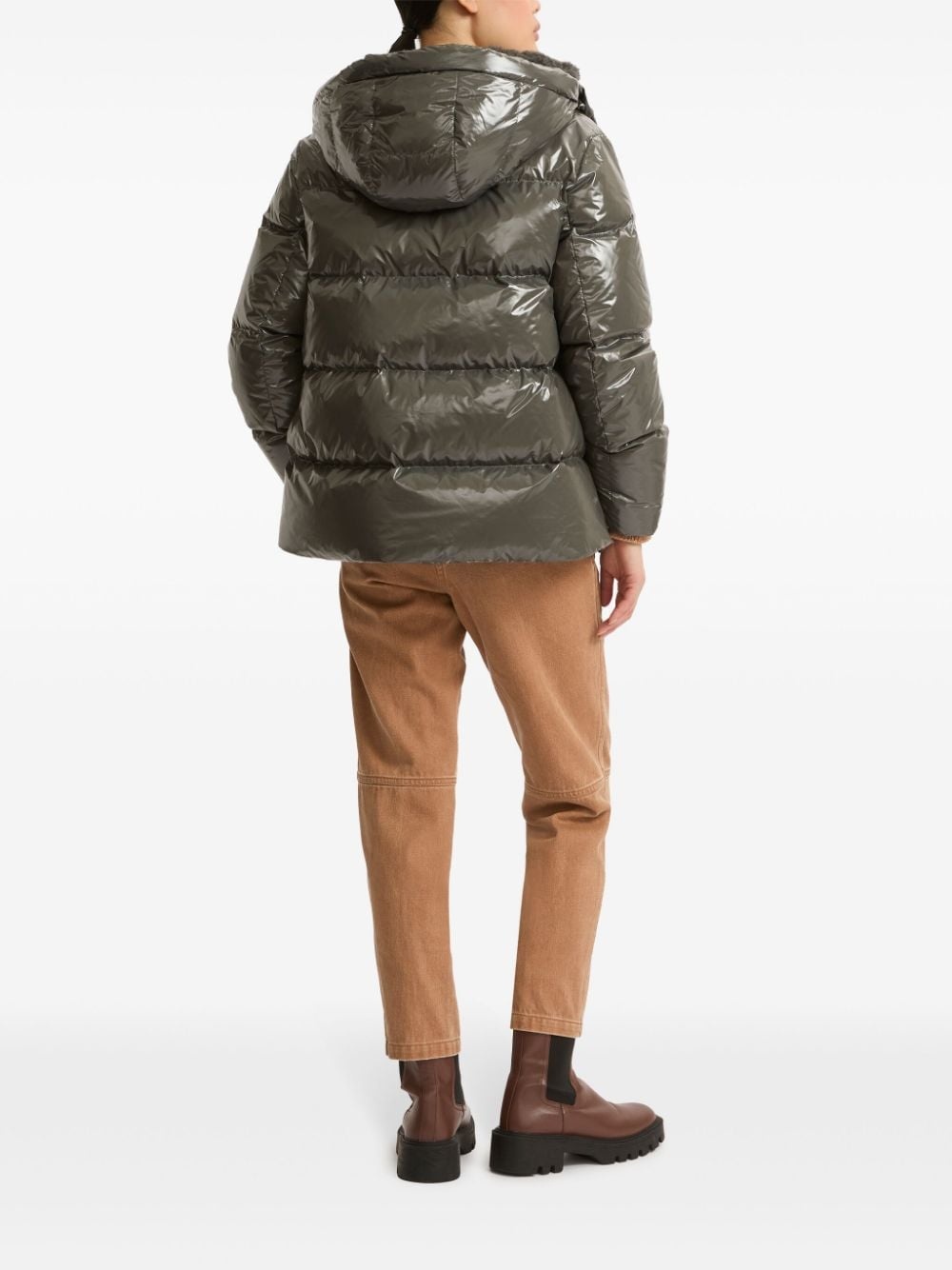 duck-down padded jacket - 5
