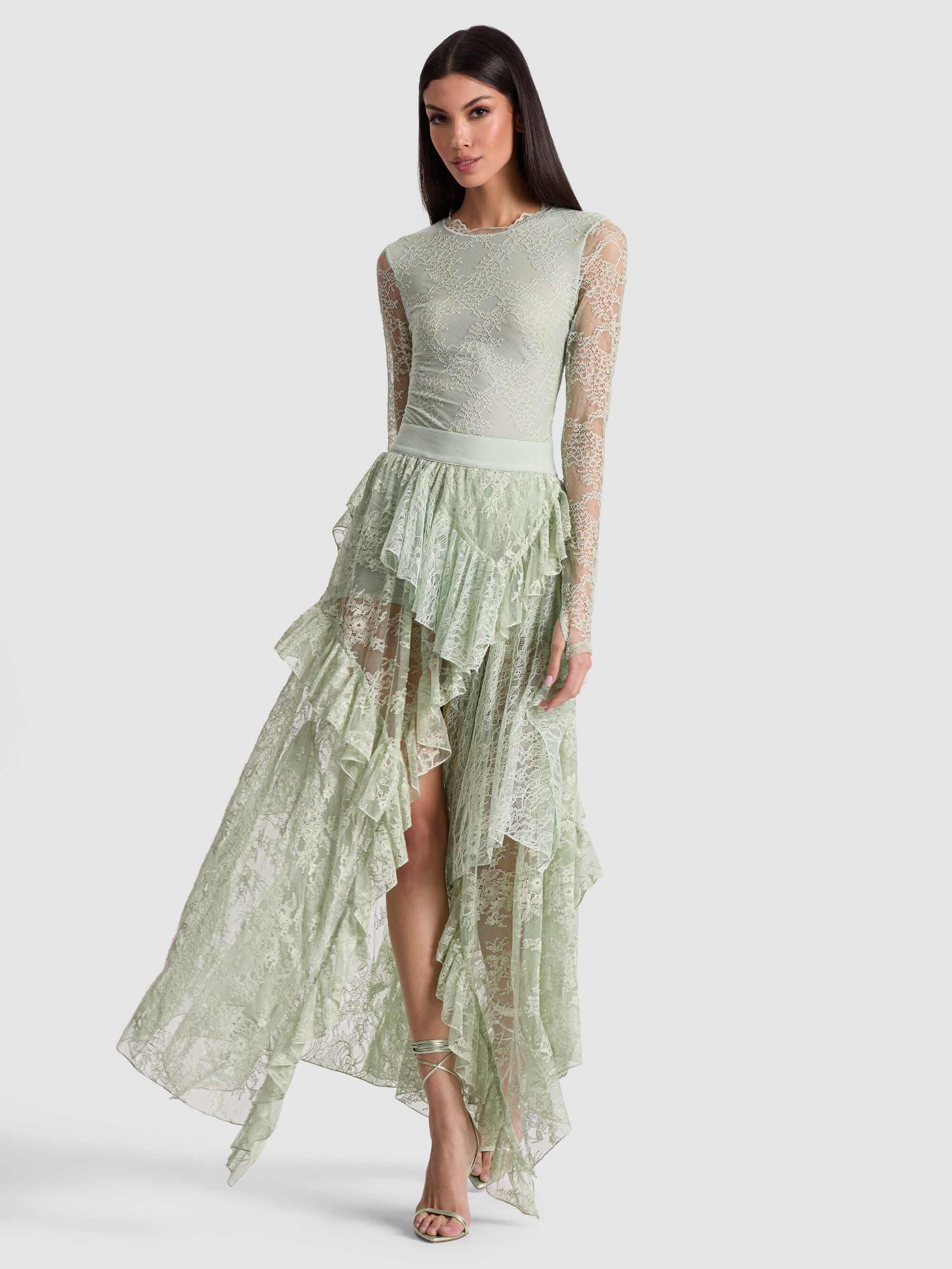 KARYS MIXED MEDIA SKIRT - 3