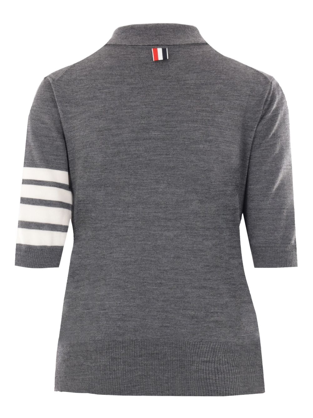 short-sleeve virgin-wool polo shirt - 2