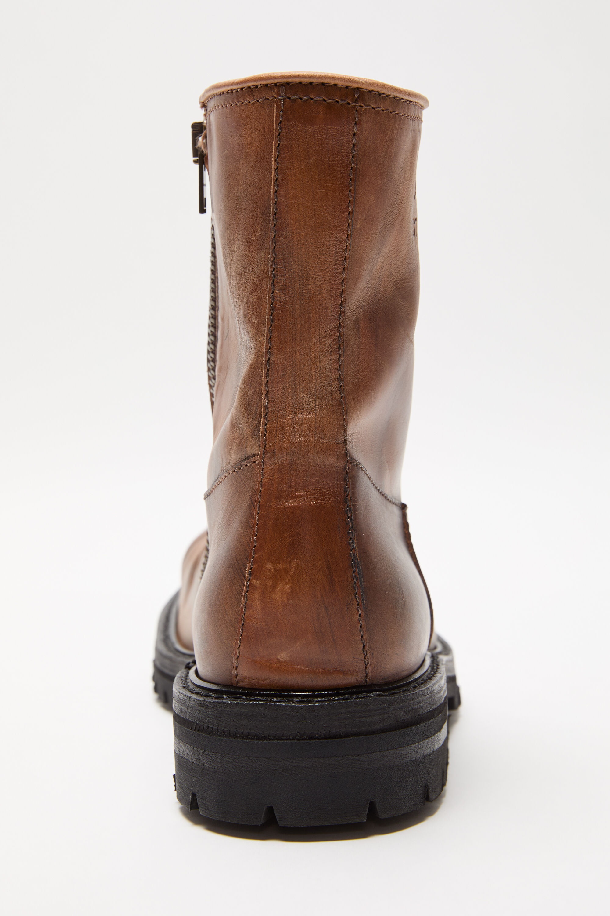 Leather boots - Brown - 4
