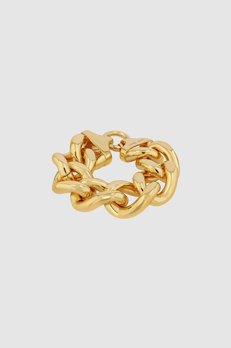 ANINE BING Chunky Chain Bracelet - Gold outlook