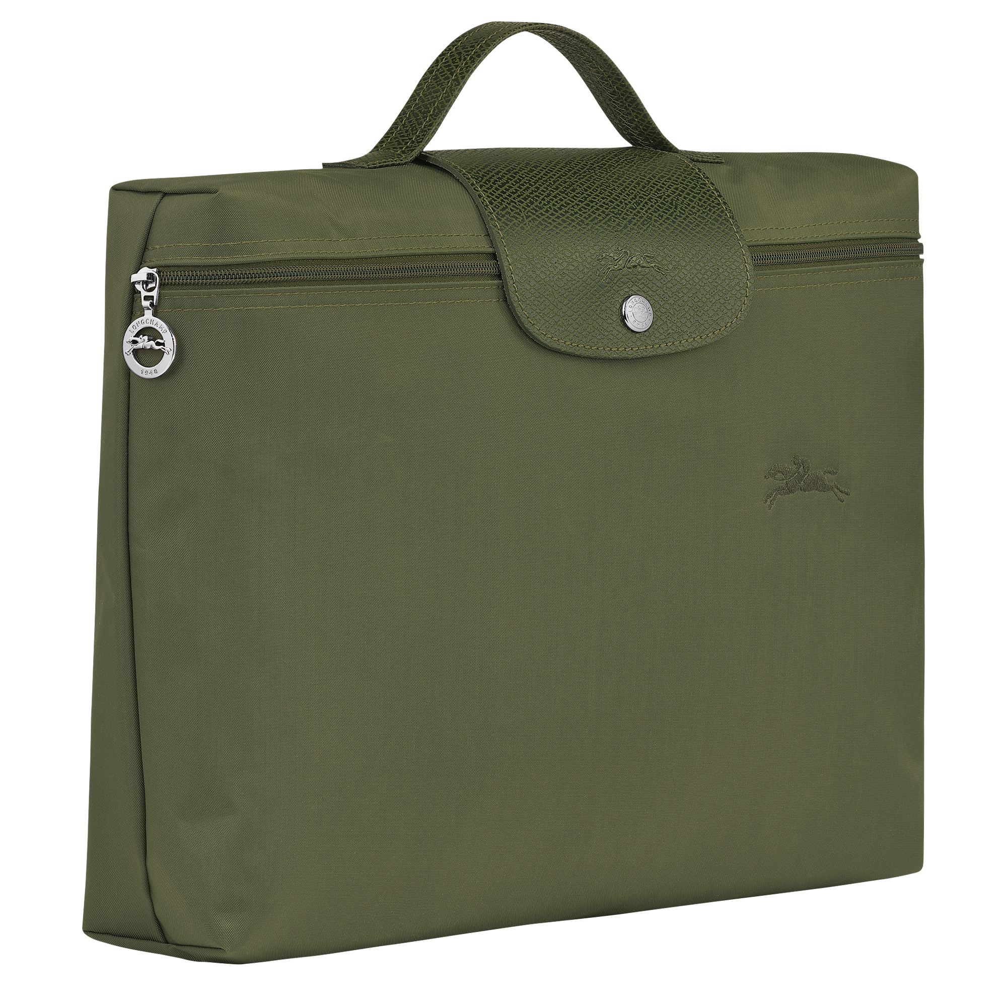 Le Pliage Green S Briefcase Forest - Recycled canvas - 3