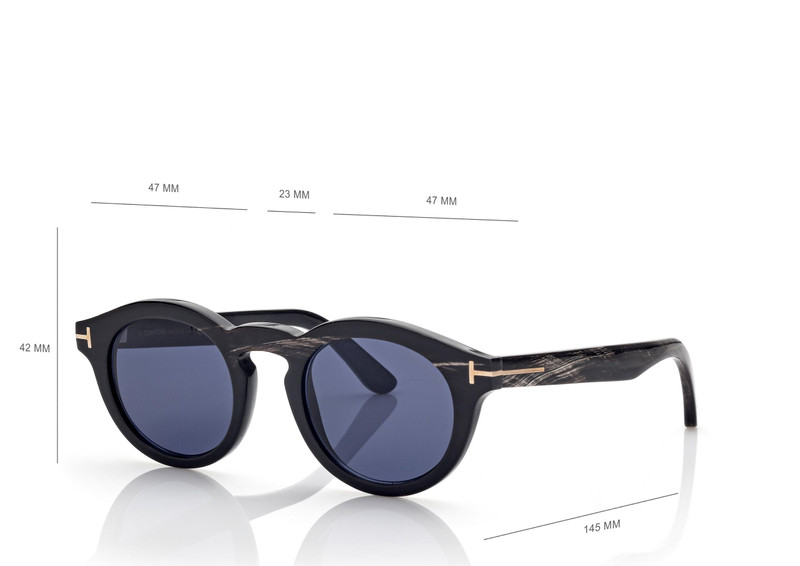 ROUND HORN SUNGLASSES 4