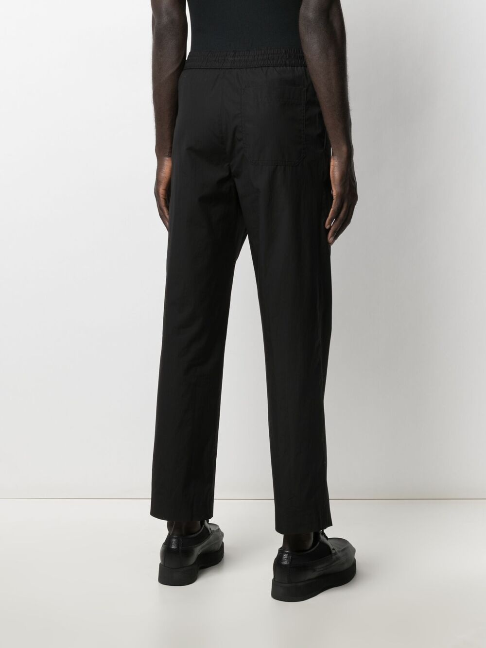 tailored-style jogging trousers - 4