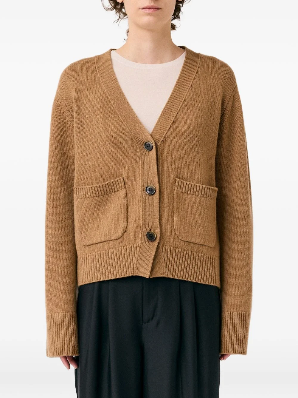 Danni patch-pocket cardigan - 1