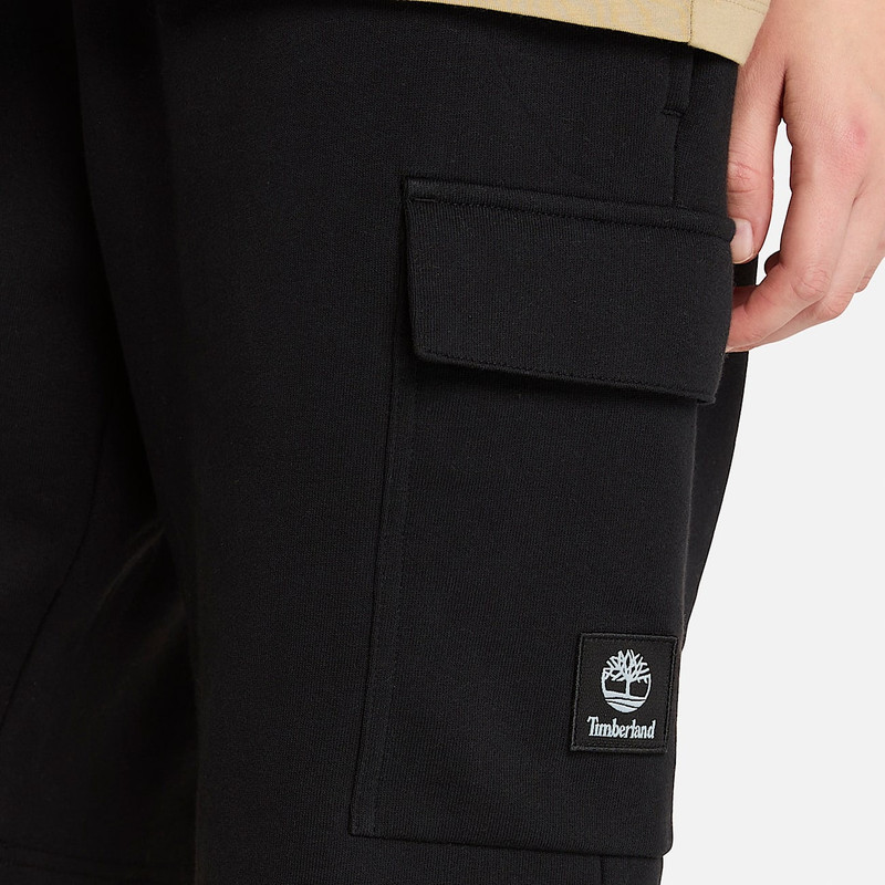 Woven Badge Cargo Sweatshort 5