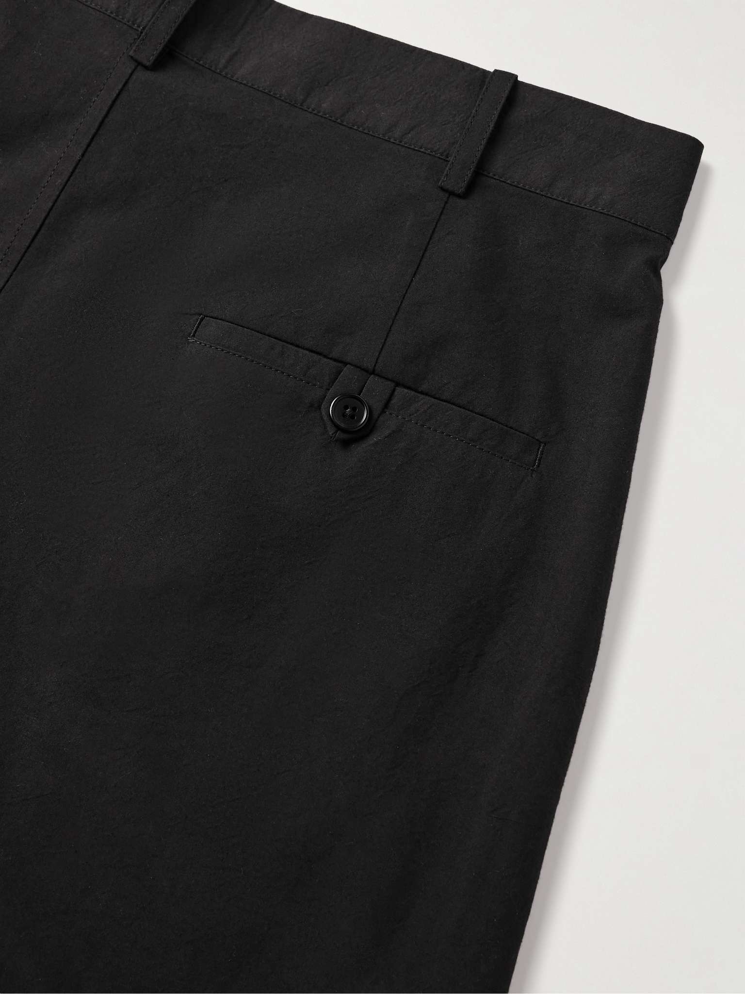 The Row Black Berto Trousers