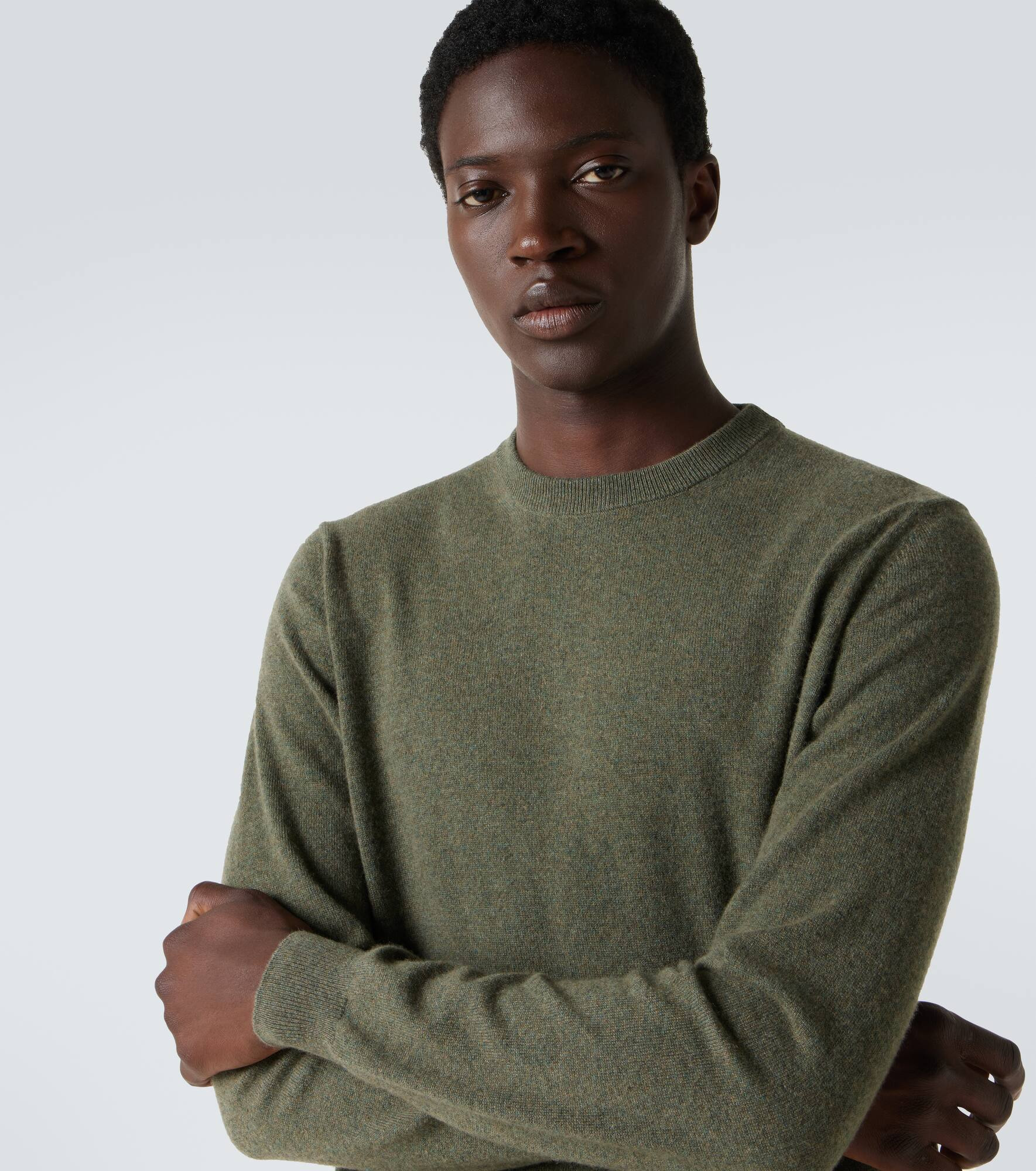 Cashmere crewneck sweater - 5