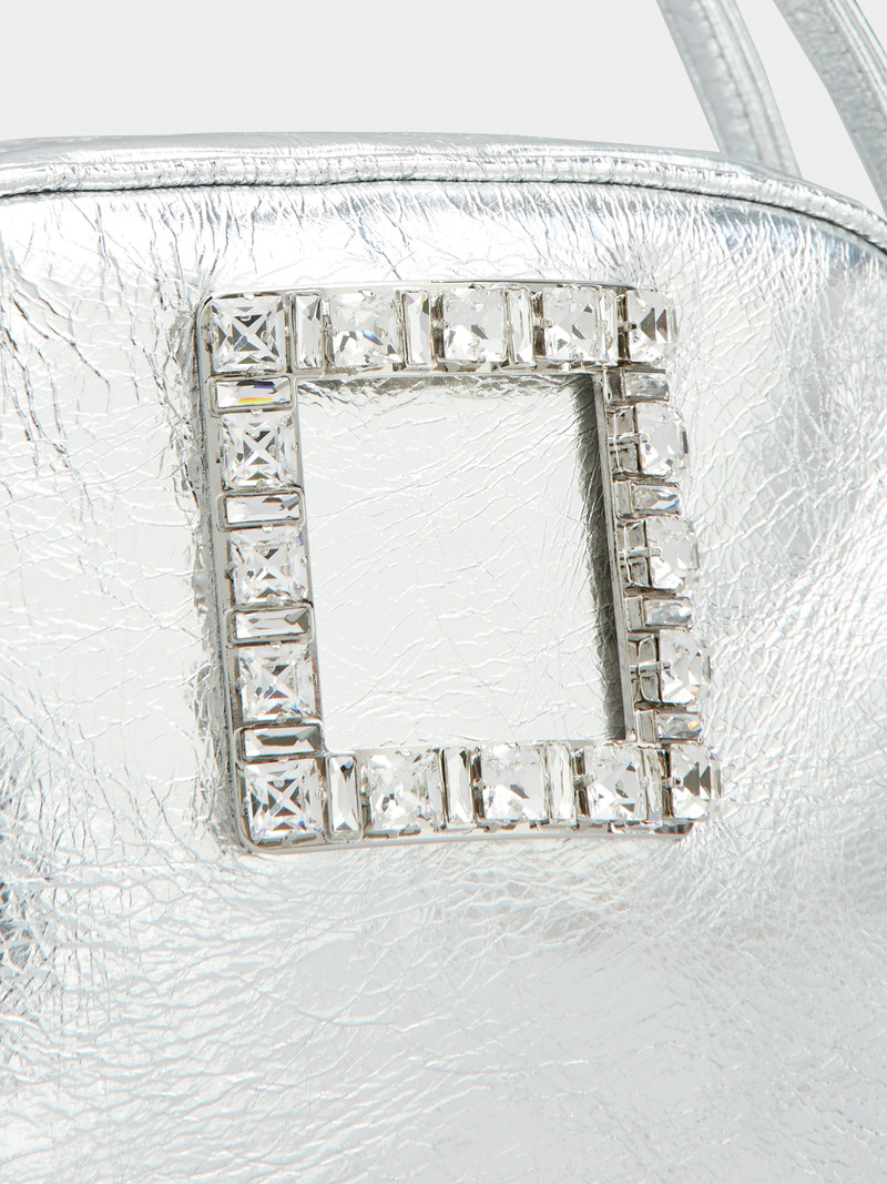 Viv' Ladybug Strass Buckle Mini Bag in Leather 7