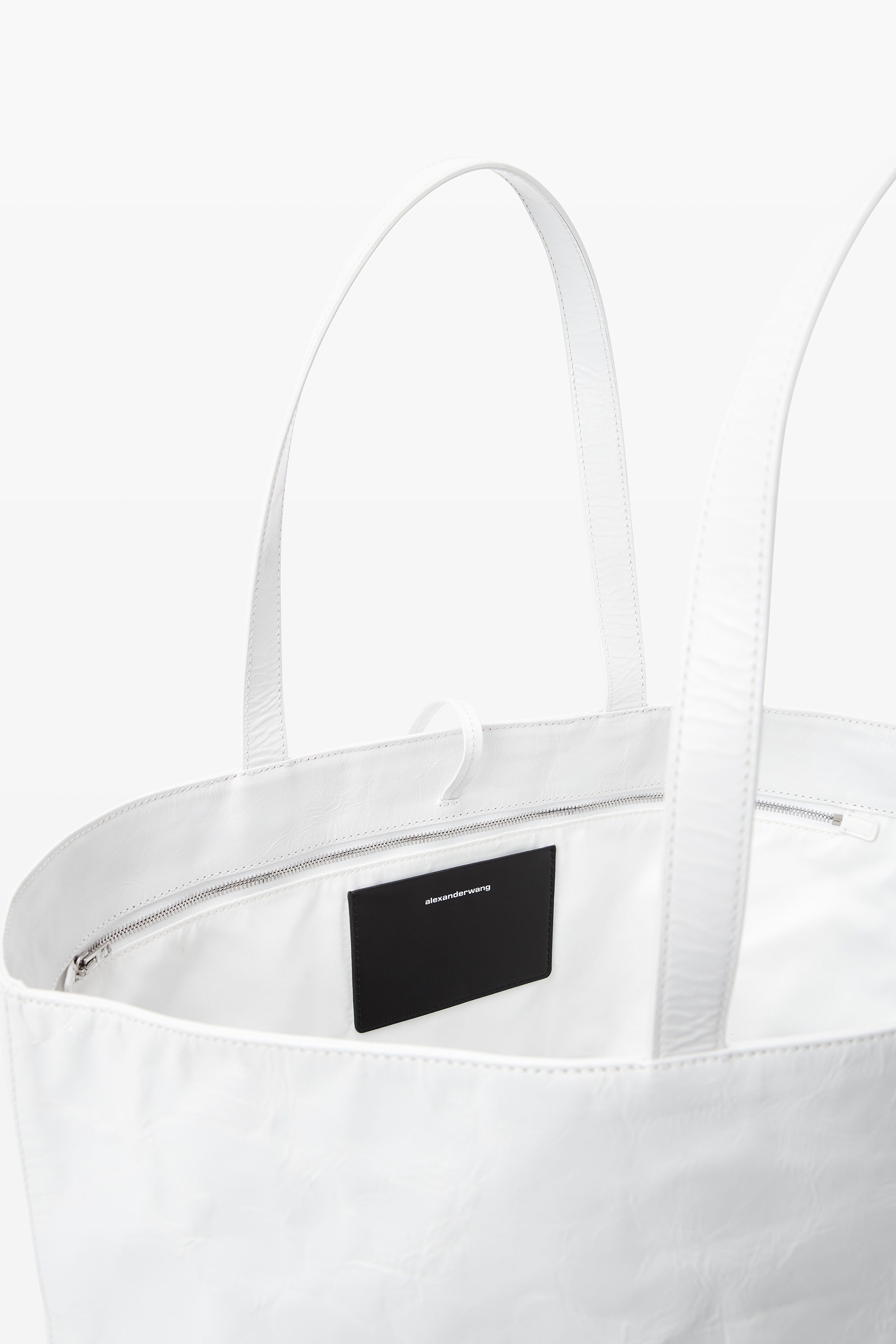 Punch Leather Tote - 4
