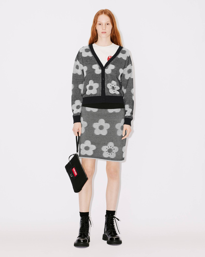 KENZO Flower Spot reversible mini skirt 3