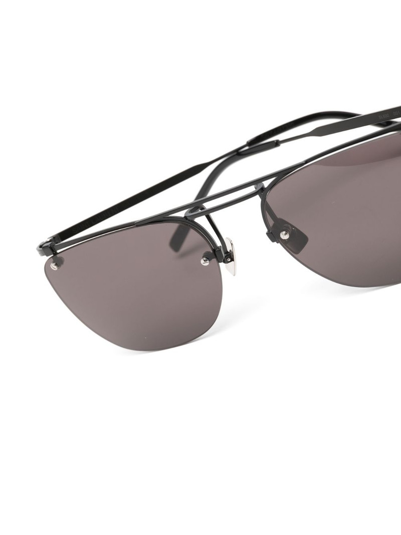 logo square-frame sunglasses 3