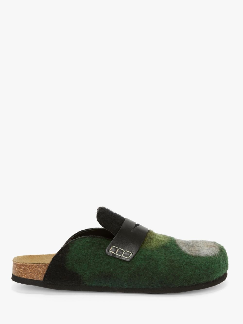 MEN’S NORTHERN LIGHT FELT LOAFER MULES - 1