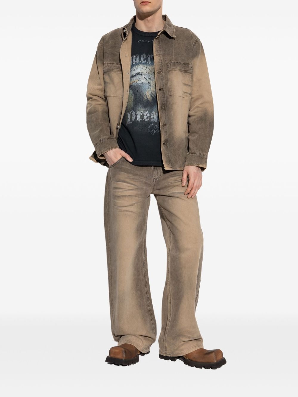 distress jacket - 2