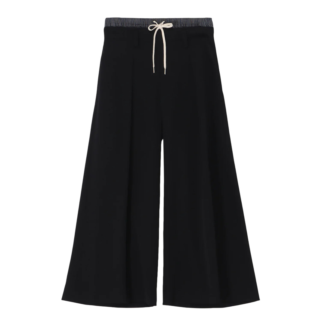 Layered-Like Wide Pants - 1