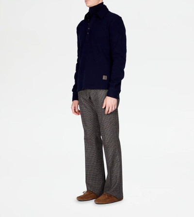 Tod's SHIRT IN MIXED WOOL - BLUE outlook