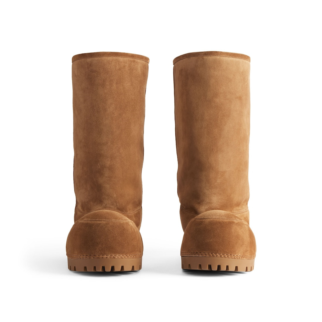 Women's Alaska Fur High Boot in Brown - 3
