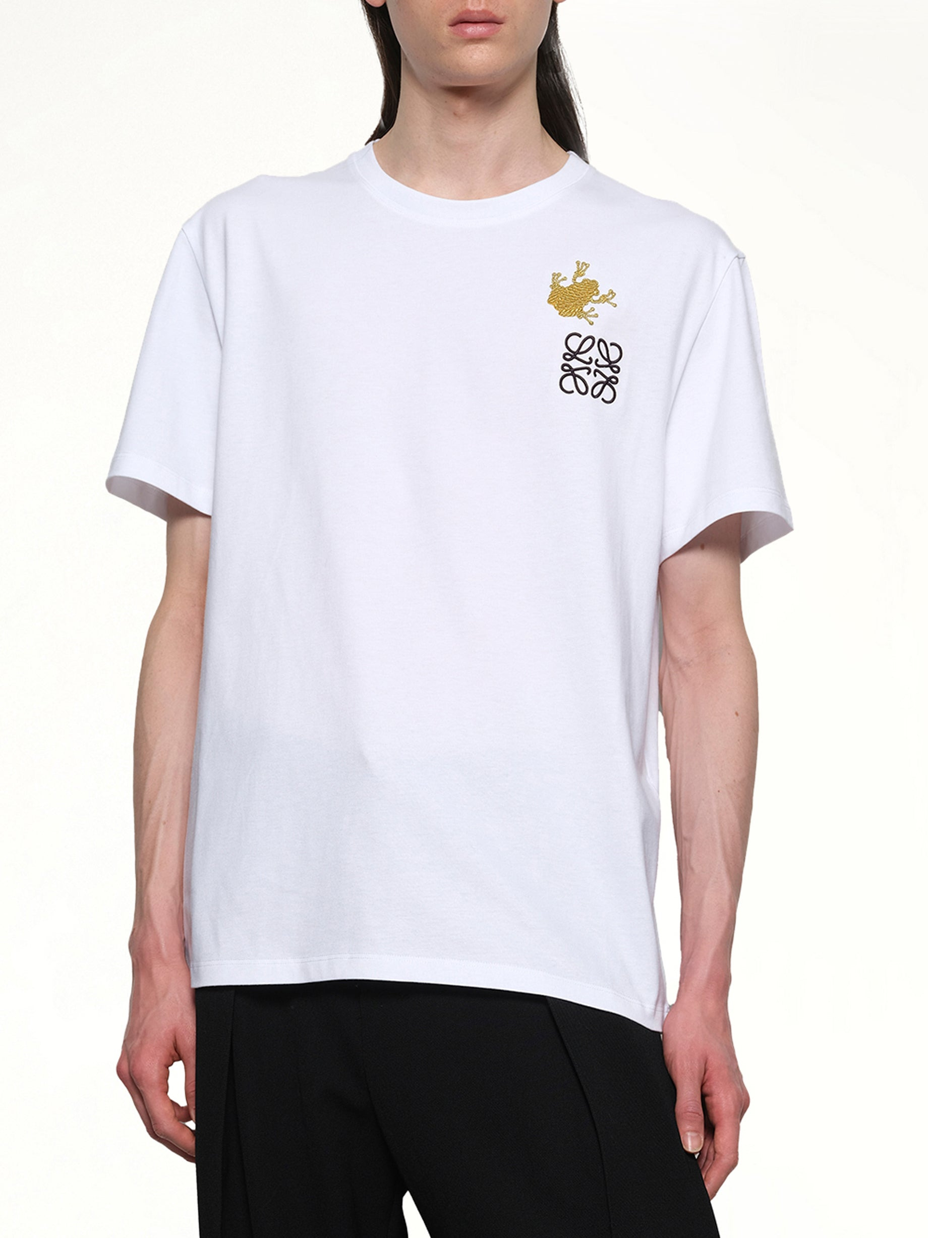 Frog Relaxed Fit T-Shirt in White - 6