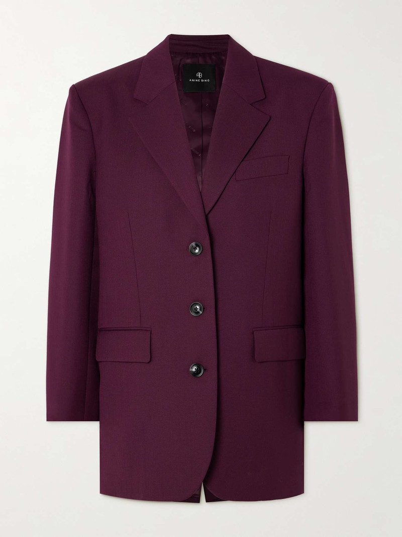 Sara woven blazer 1
