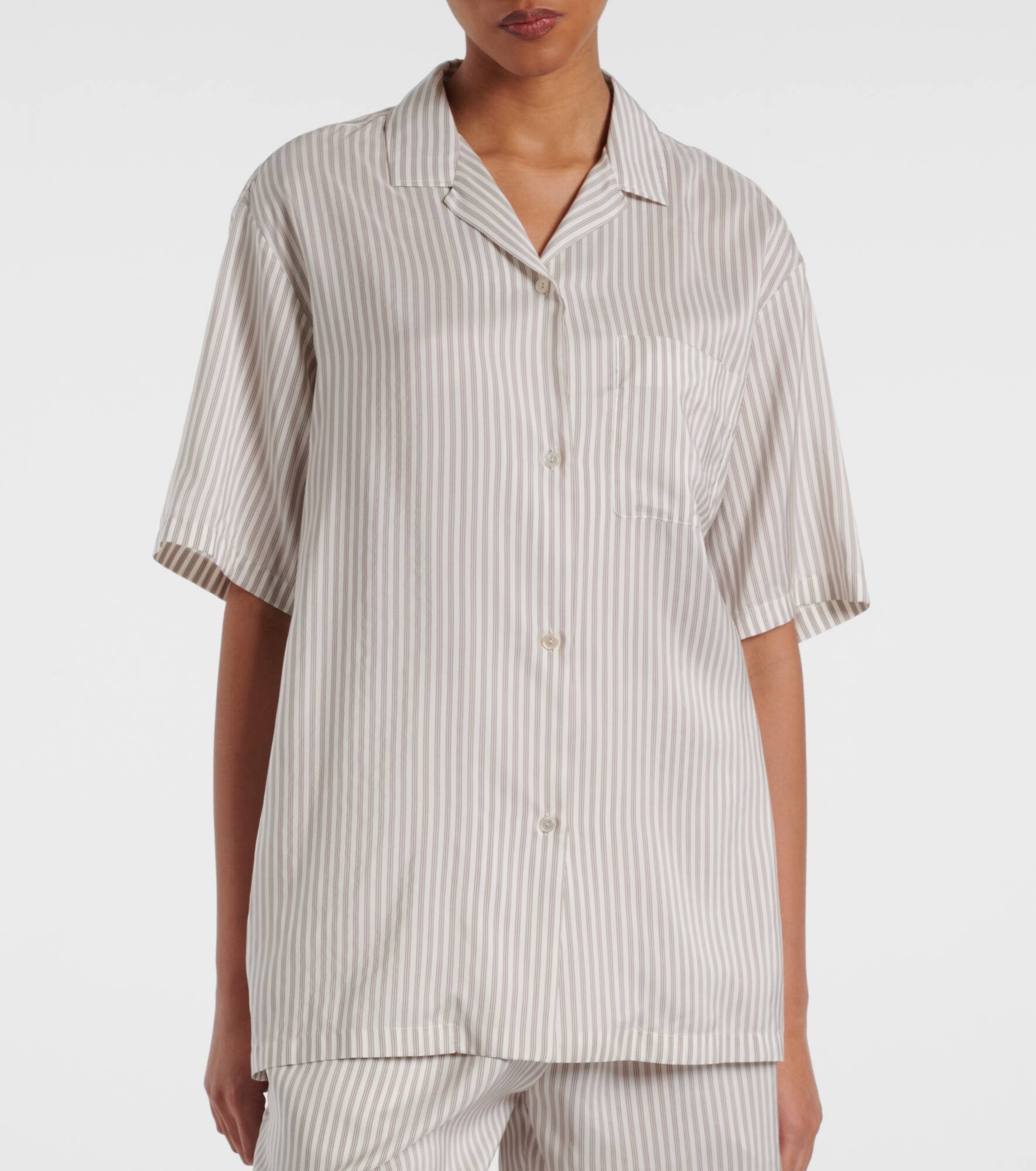 Jorge striped silk shirt - 5