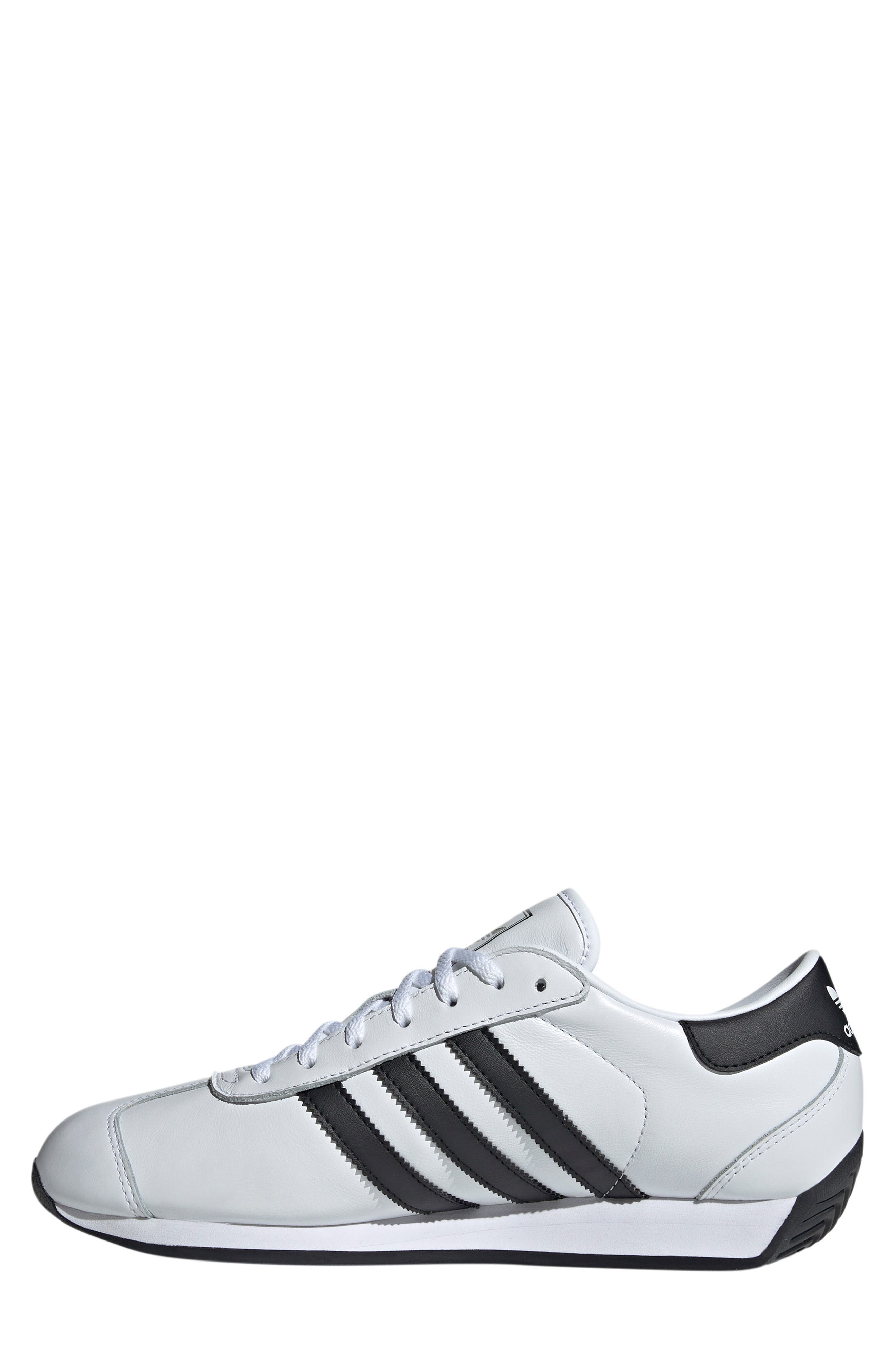 adidas Country II Sneaker in White/Black/White at Nordstrom - 6