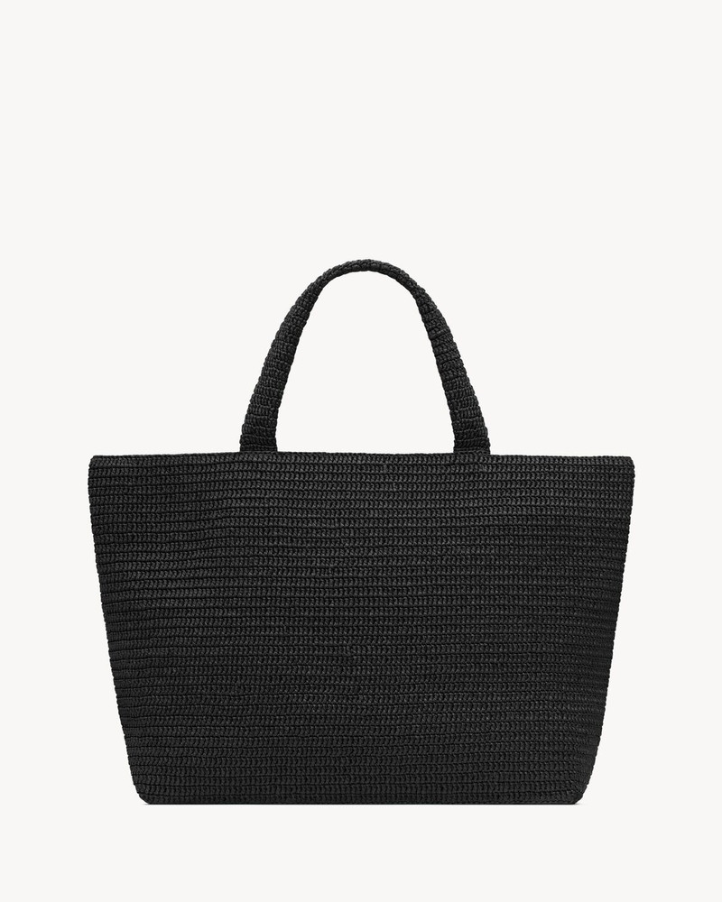 SAINT LAURENT TOTE IN RAFFIA 3