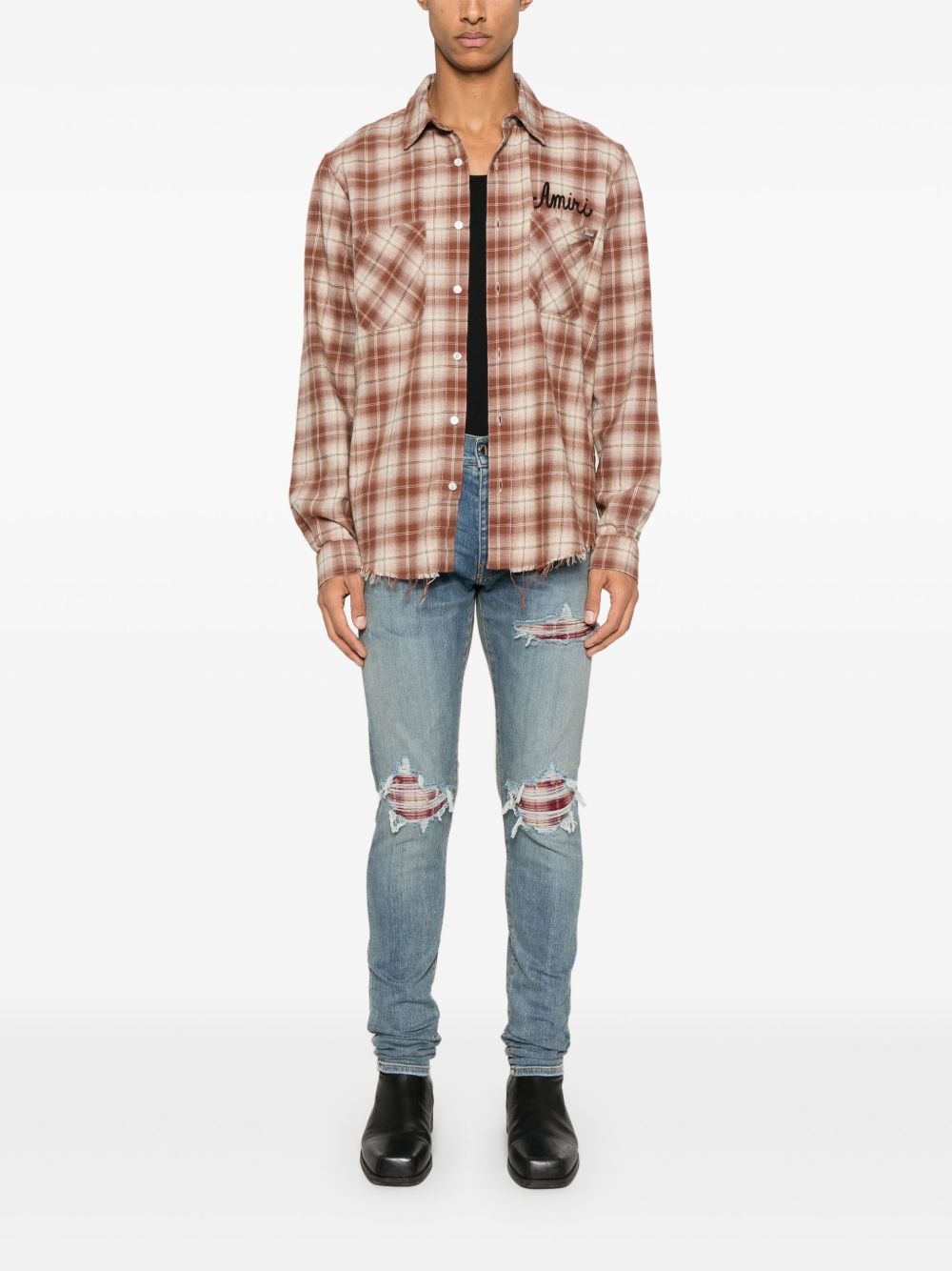 Plaid MX1 jeans - 2