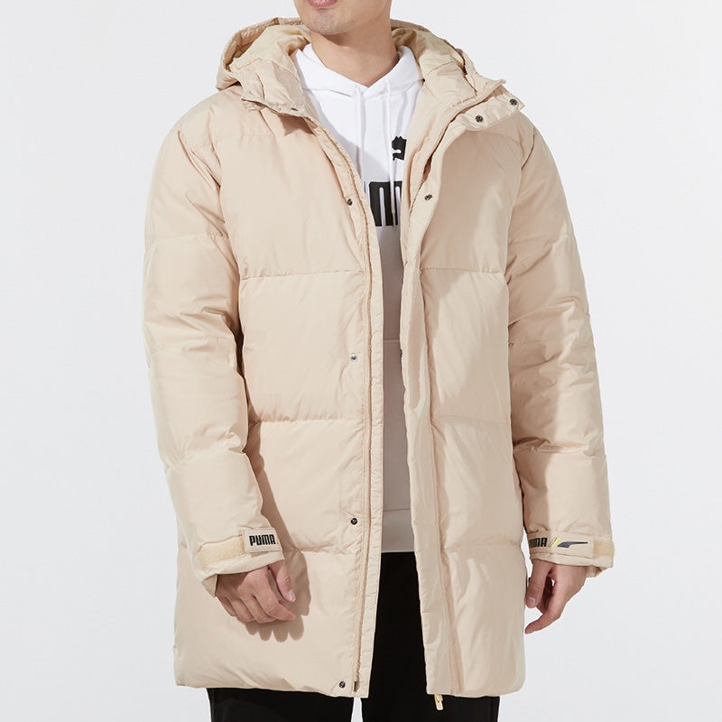 PUMA Windproof Down Warm Jacket 'Beige' 532916-20 - 3