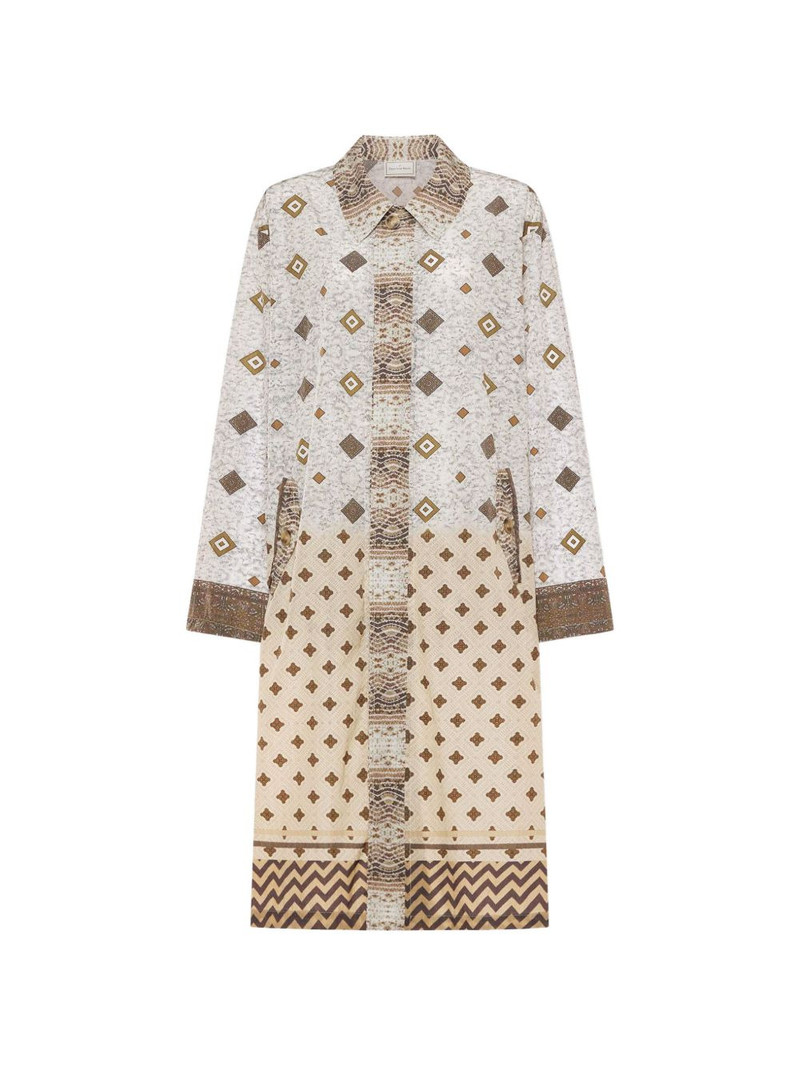 Integmosfre geometric-print coat 1