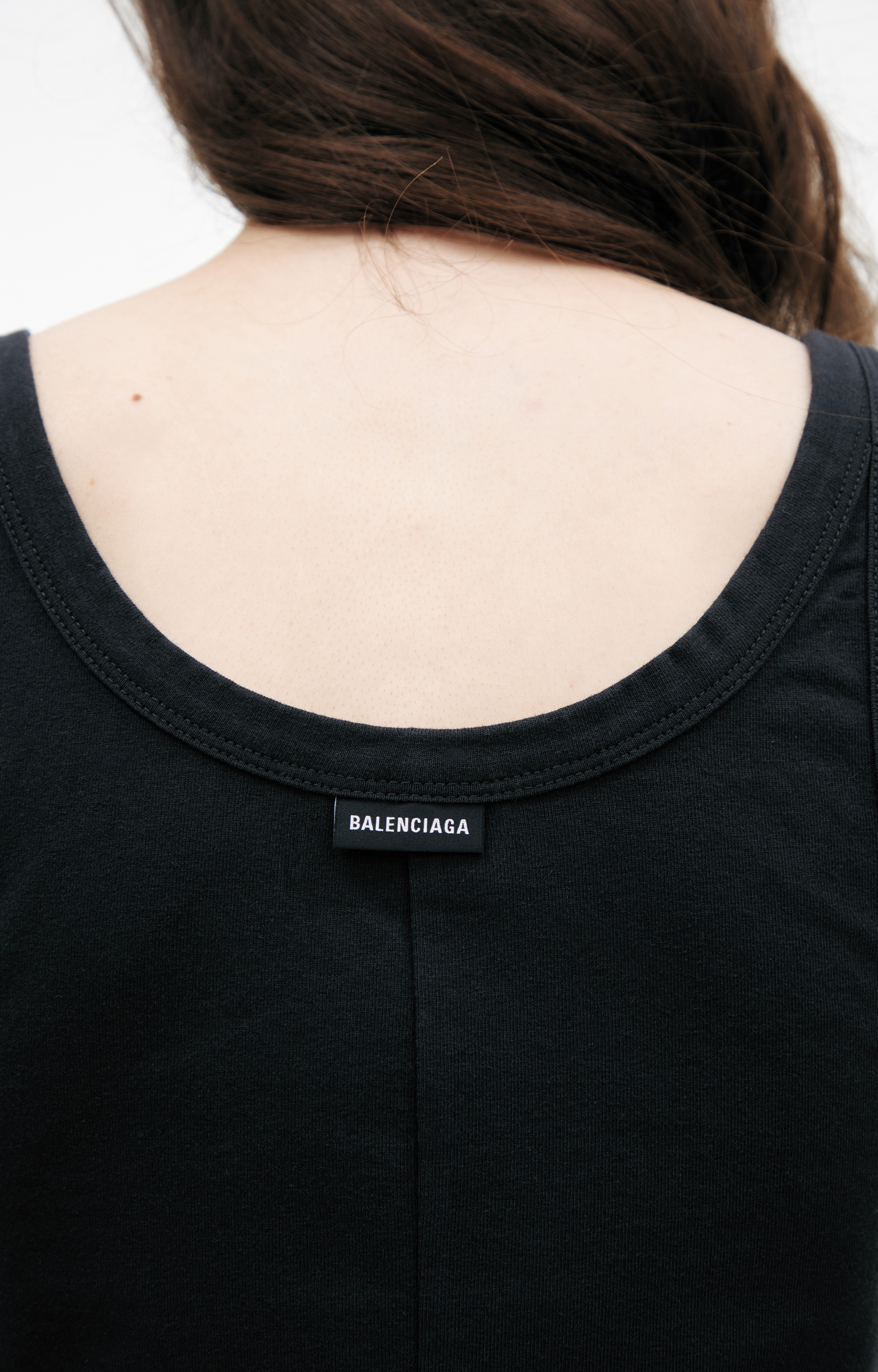 BLACK MIDI DRESS - 4