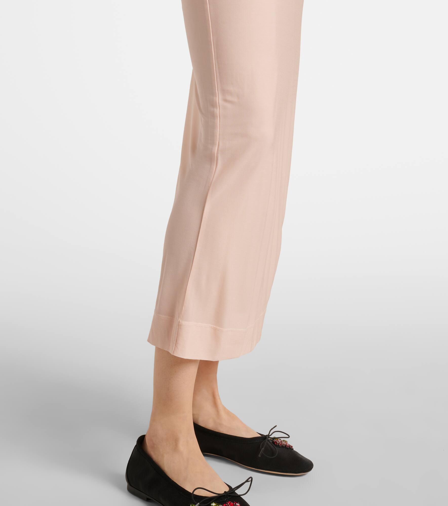 Embellished mesh midi dress - 5