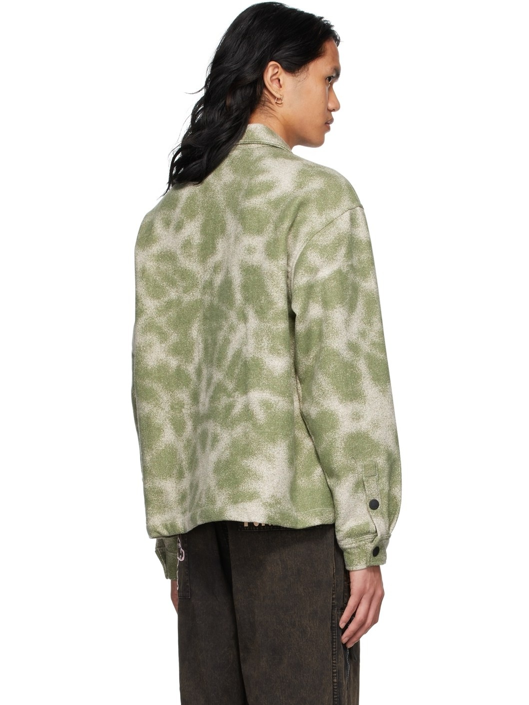 Green Flannel Fireworks Jacket - 3