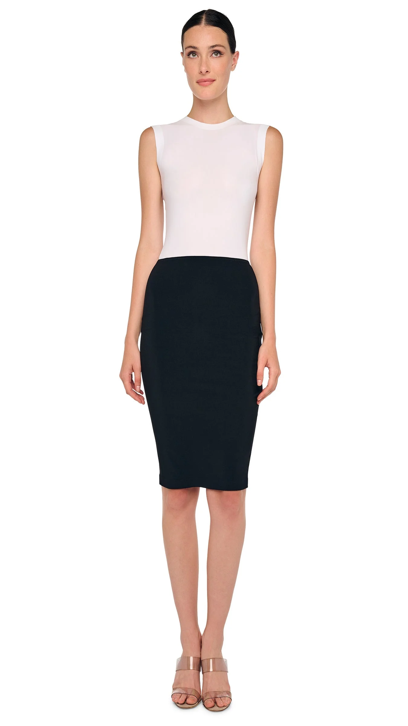 STRAIGHT SKIRT TO KNEE - 1