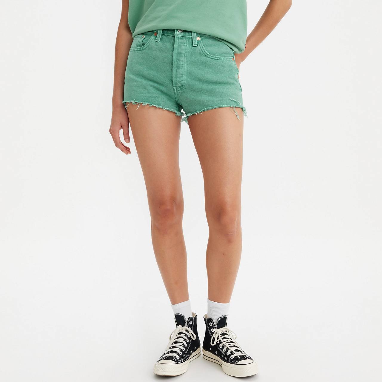 501® ORIGINAL FIT HIGH RISE WOMEN'S SHORTS - 4