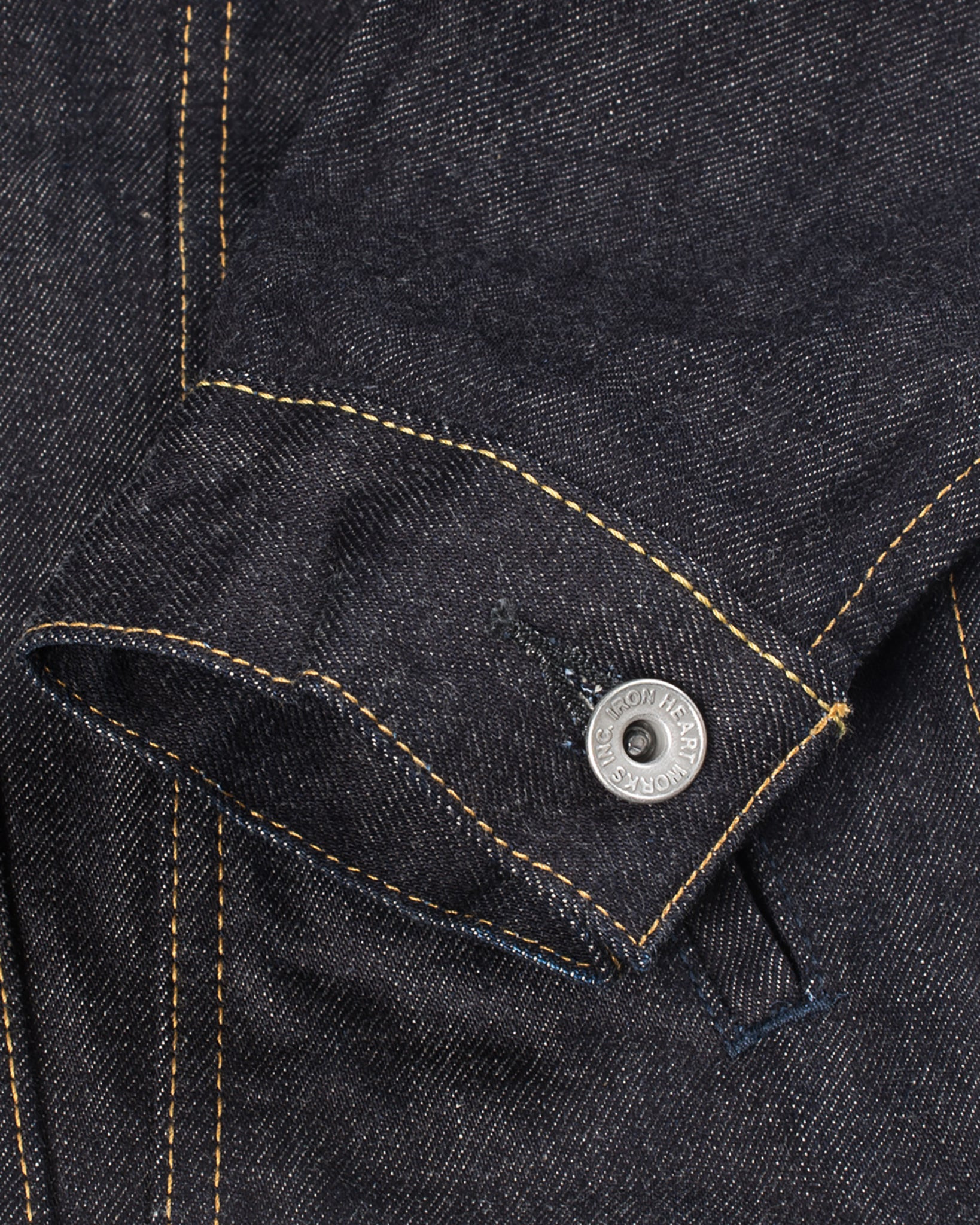 IH-526J-142 14oz Selvedge Denim Modified Type III Jacket -  Indigo - 3