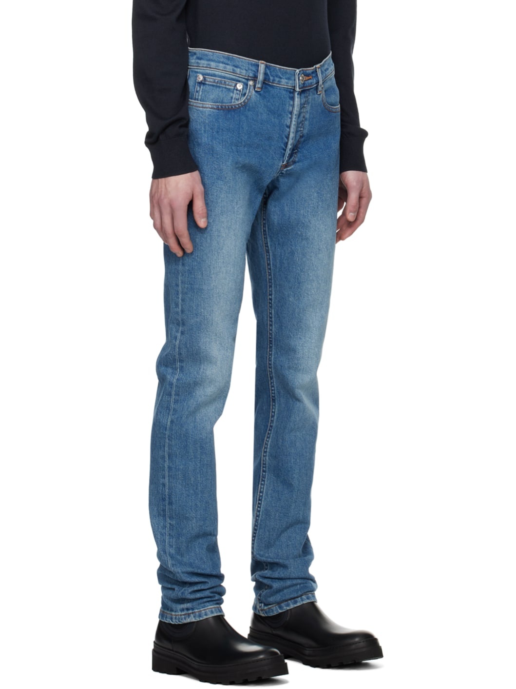 Blue Petit Standard Jeans - 2