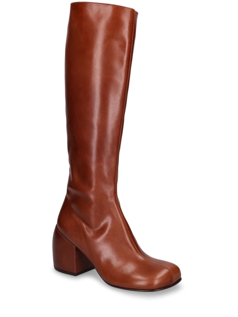 65mm Tall leather boots - 3